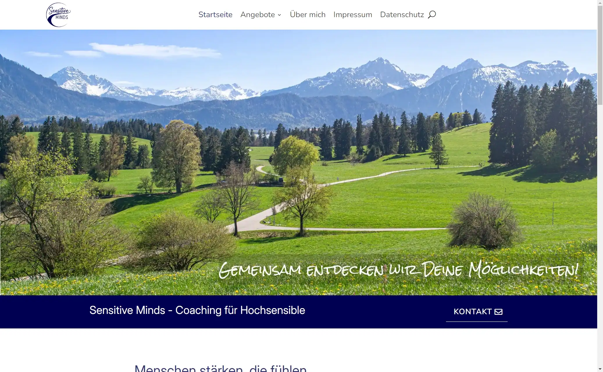 Website-Screenshot Verena Behme Coaching für Hochsensible Website-Screenshot Verena Behme Coaching für Hochsensible